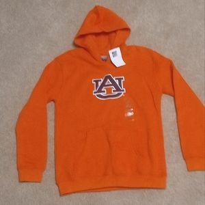 New Auburn Collegiate Hoodie Orange Childs Size Large 14/16 Genuine Stuff.